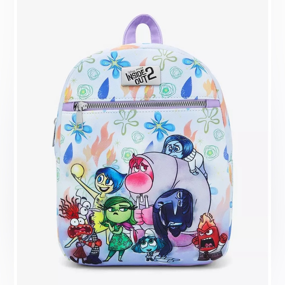 Disney Pixar Inside Out 2 Emotions Group Mini Backpack NWT